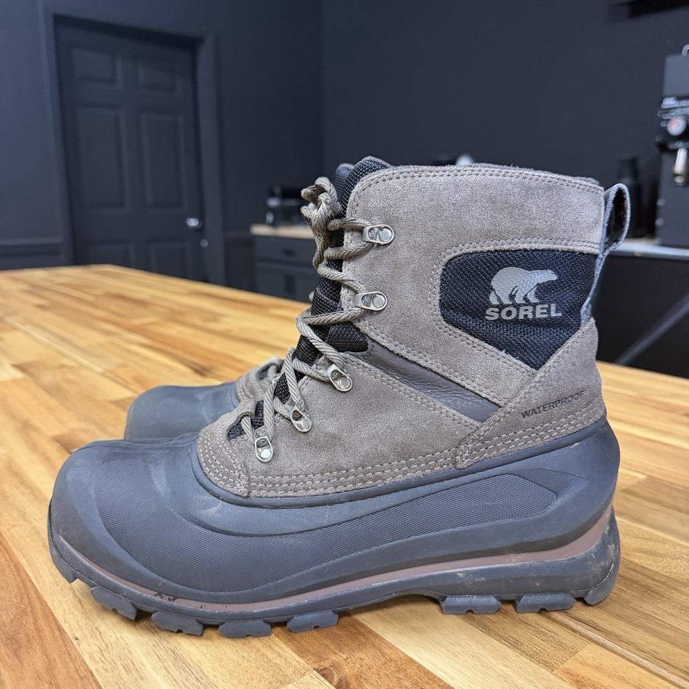 Sorel Buxton Lace Men's Size 8.5 Winter Boots Waterproof Insulated New with Box